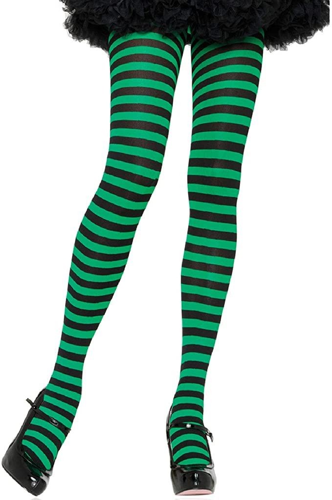 Pantys Rayadas, para resaltar en tus fiestas Halloween, Navidad, Cosplay