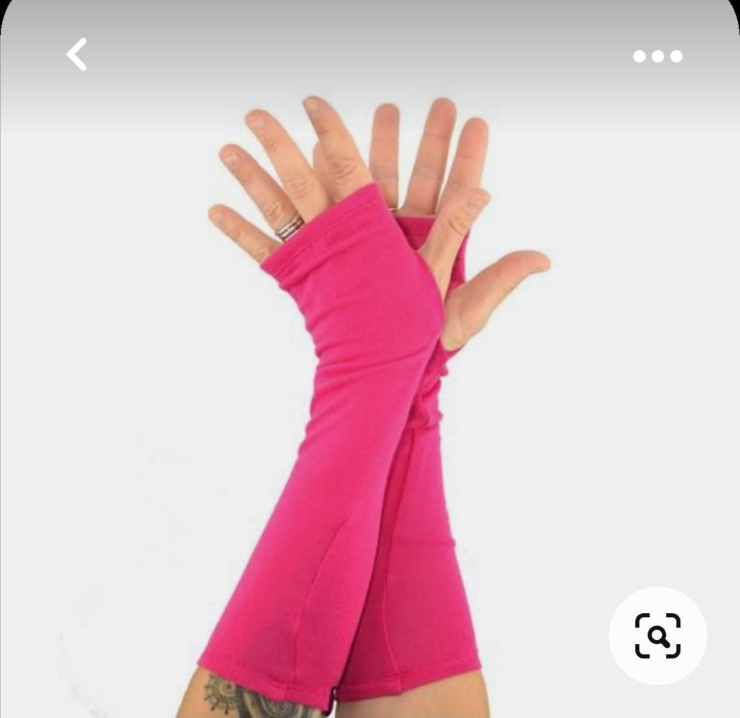 Guantes o manga de Red en lindos colores, completa tu outfit