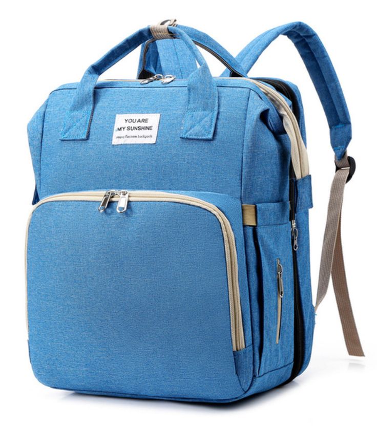 Pack Bolso Pañalera Cuna + Cargador para Bebé