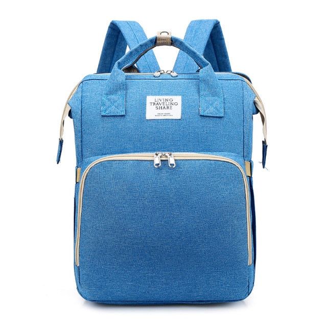 Pack Bolso Pañalera Cuna + Cargador para Bebé