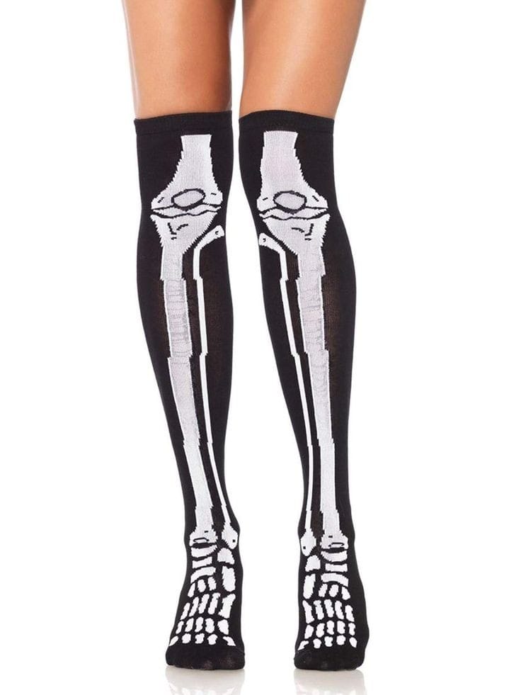 Halloween calcetas tipo bucanera, kawaii, dark, gotica, egirls. otaku