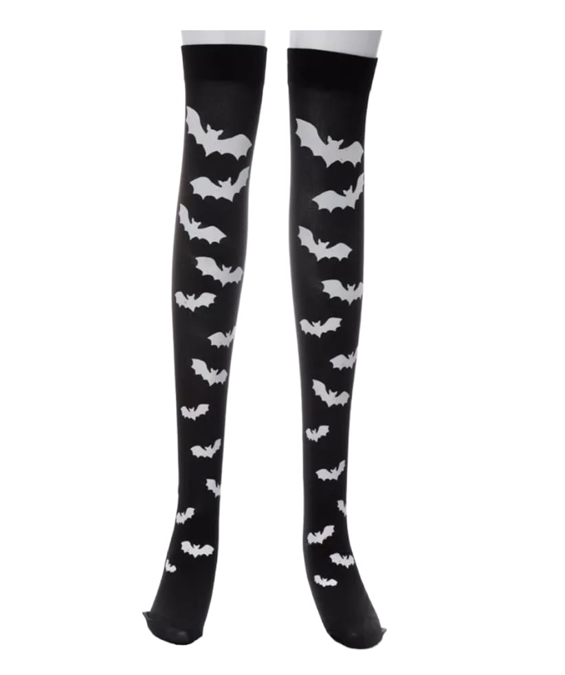 Halloween calcetas tipo bucanera, kawaii, dark, gotica, egirls. otaku