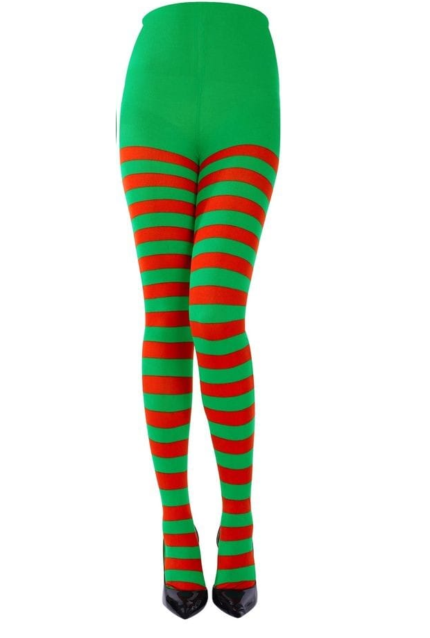 Pantys Rayadas, para resaltar en tus fiestas Halloween, Navidad, Cosplay