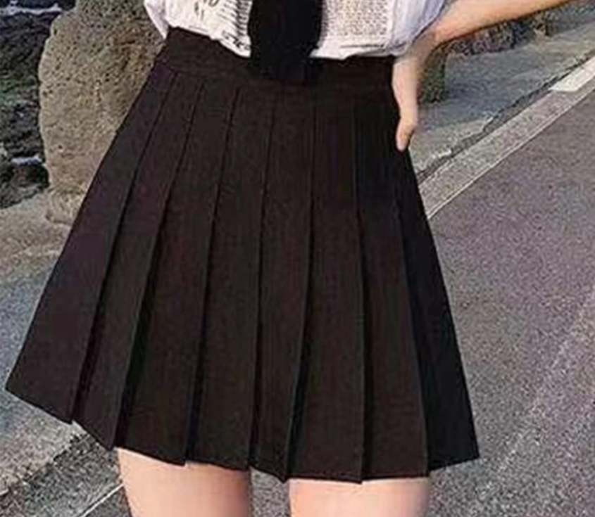 falda negra con diseño, góticos, calavera, dark