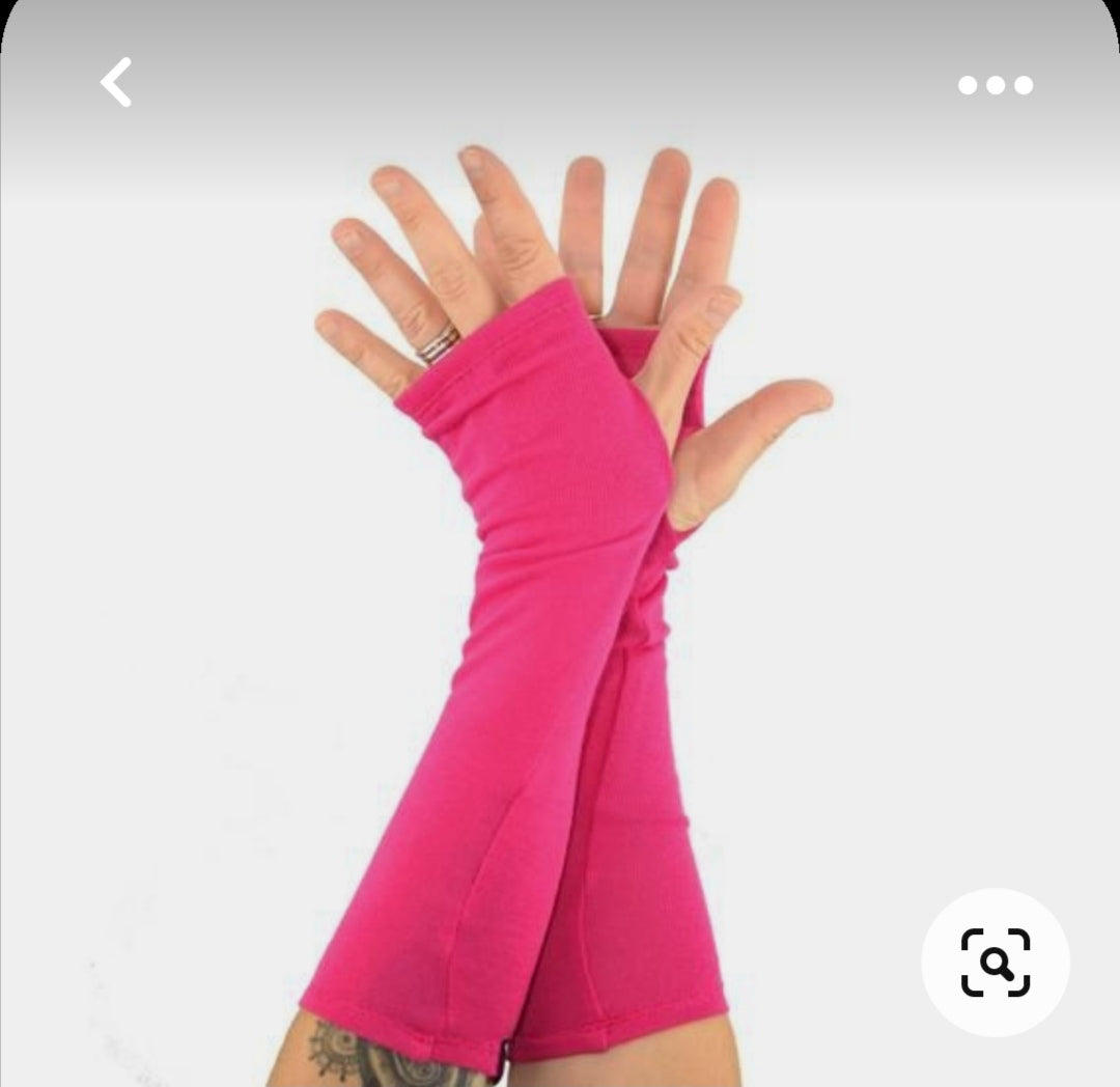 Guantes o manga de Red en  lindos colores, completa tu outfit