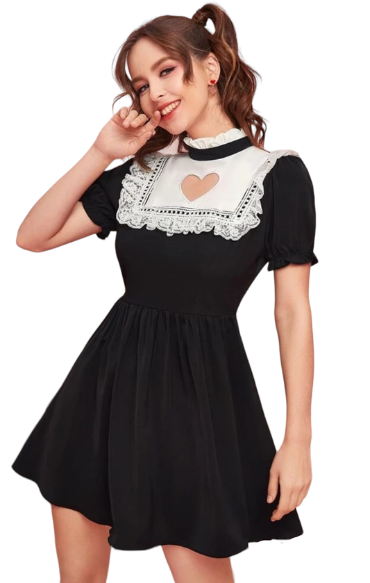 Vestidos Negro Lolita  casual, kawaii