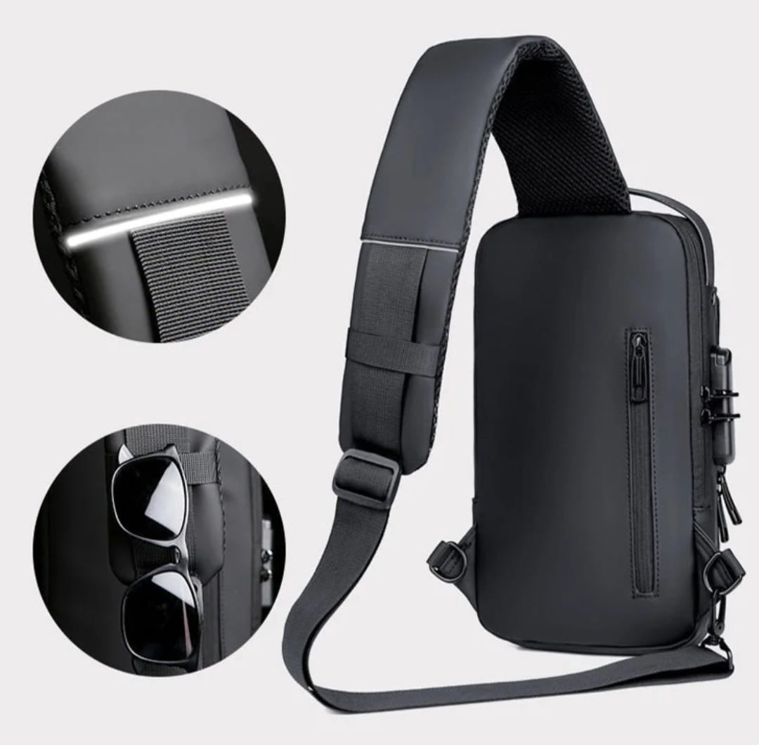 Bolso Cruzado Bandolera Antirrobo Impermeable