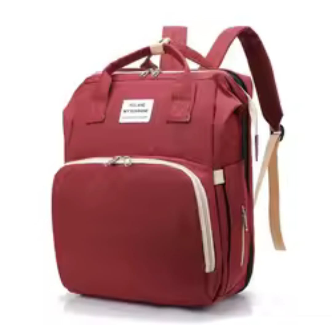 Bolso Pañalera Cuna + Cargador para Bebé