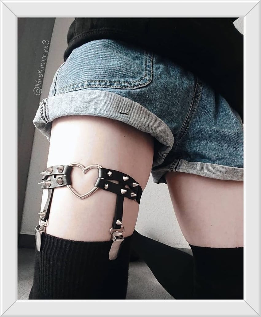 Arnés de Púas, variados modelos, punk, dark, gotico, egirls