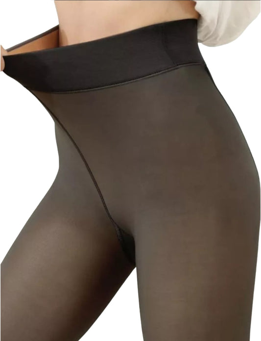 Pantys Efecto Piel, Beige y Blanca todas con chiporro ideal  para otoño y el invierno, tus piernas estarán abrigadas y protegidas del frio
