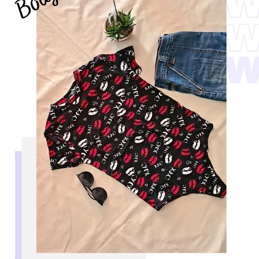 Bodys con estampados lindos para este verano